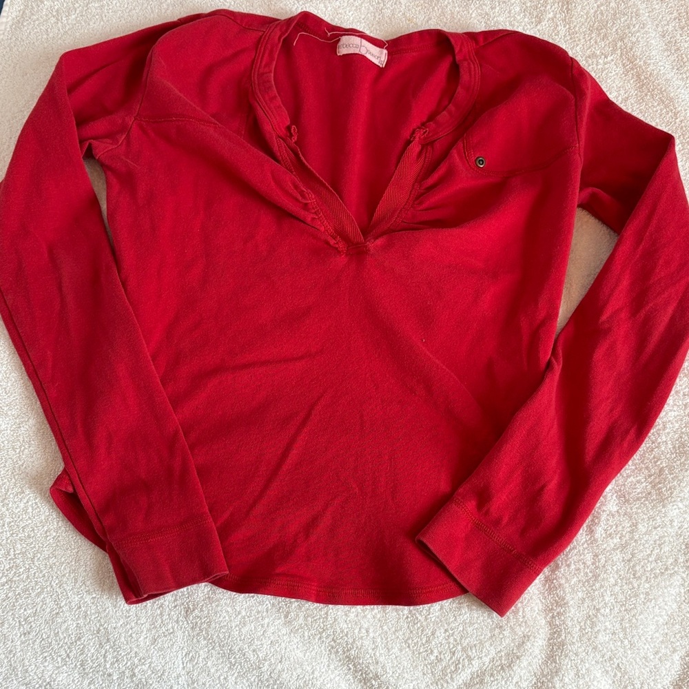 Rebecca Beeson Scarlet Long Sleeve Top